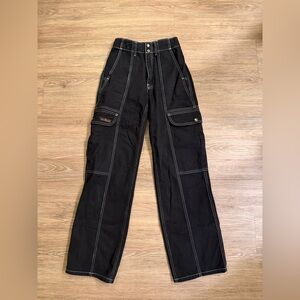 BDG black cargo pants